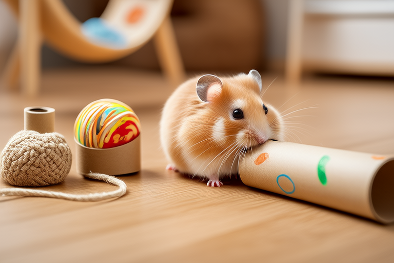 DIY Toys That Will Make Your Hamster Super Happy