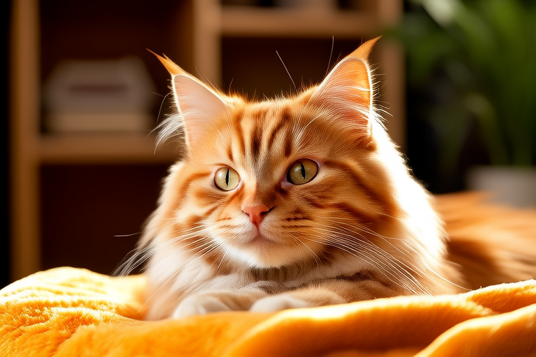 The Cozy Companion: Discover What Makes Orange Cats Uniquely Special