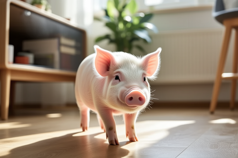 From Farmyard to Foyer: How Mini Pigs Are Becoming Urban Households’ Darling