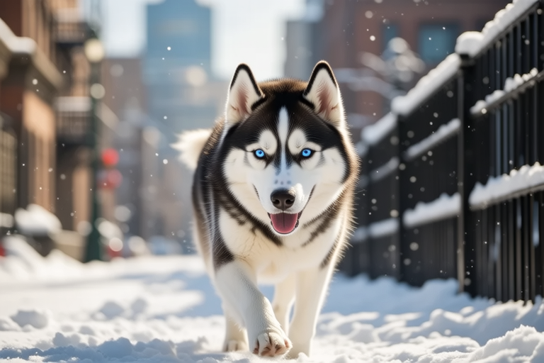 From Snow to City Streets: How Siberian Huskies Adapt Everywhere