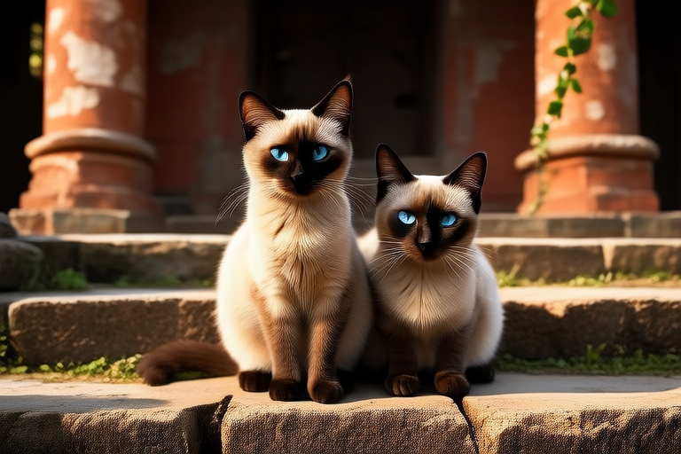 From Temple Guardians to Modern Day Pets: The Fascinating History of Siamese Cats