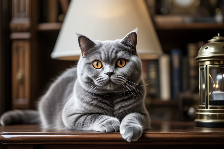 Silver British Shorthairs: The Graceful Guardians of Serenity